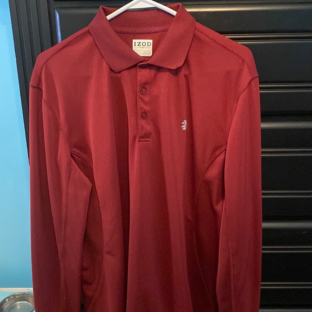 IZOD large Golf long sleeve polo.